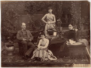 Sir Auckland Colvin and Family, Shimla