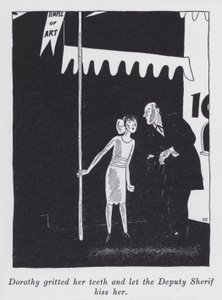 Illustration for "But Gentlemen Marry Brunettes" by Anita Loos by Ralph Barton