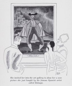 Illustration for "But Gentlemen Marry Brunettes" by Anita Loos