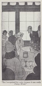 Illustration for Gentlemen Prefer Blondes by Anita Loos by Ralph Barton