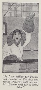 Illustration for Gentlemen Prefer Blondes by Anita Loos
