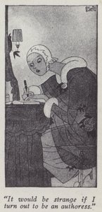 Illustration for Gentlemen Prefer Blondes by Anita Loos