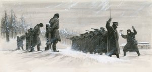 A last minute reprieve saved Fyodor Dostoievski from the firing squad by Ralph Bruce