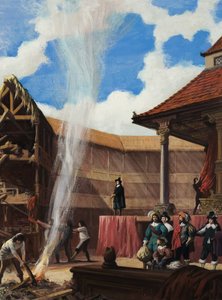 Puritans Destroying a Theatre