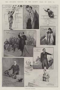 The Pro-Boer Meeting at the Queen