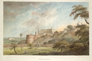 Another view of the palace at Farrukhabad by Ram Sita