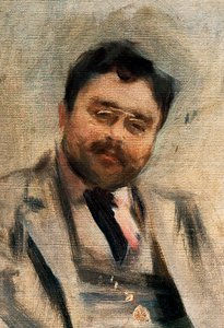 Portrait of Isaac Albeniz at 34 years old (detail)