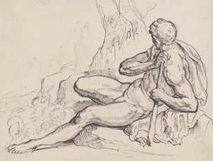 Hercules Resting by Ramsay Richard Reinagle