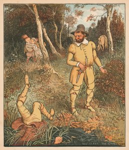 And He That Was of Mildest Mood Did Slay The Other There by Randolph Caldecott