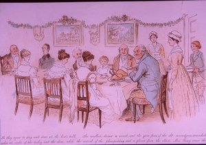 Christmas Dinner by Randolph Caldecott