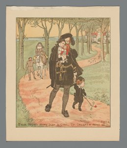 Landscape with Family on a Country Road