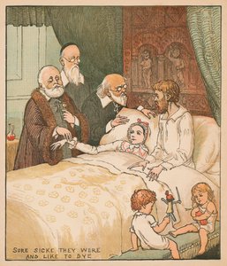 Sore Sicke They Were and Like To Die, c1878 by Randolph Caldecott