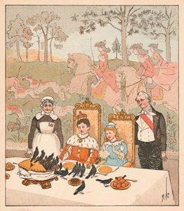 Was Not That a Dainty Dish to Set Before the King, 1880 by Randolph Caldecott