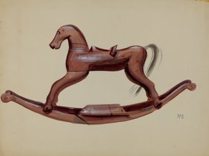 Hobby Horse Toy by Raoul Du Bois