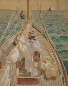 Weighing Anchor by Raoul Du Gardier