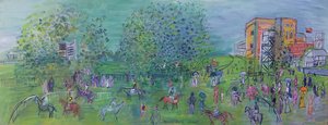 Ascot, c.1930 by Raoul Dufy