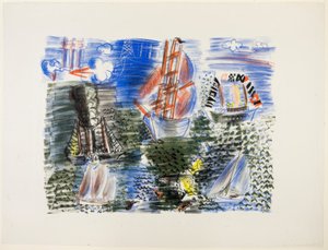 The Sea by Raoul Dufy
