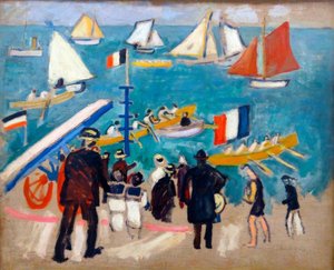 The Regattas by Raoul Dufy