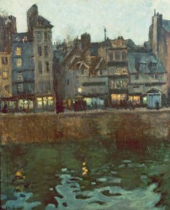 Dusk of the Port of Le Havre
