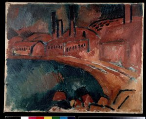 The Tuilerie Saint Henri or the Industrial Landscape Factory by Raoul Dufy