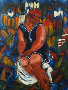 Large Woman Bather by Raoul Dufy