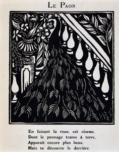 The Peacock - in “The Bestiary or Orpheus
