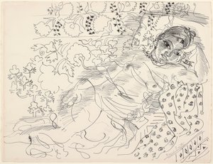 Persian Model by Raoul Dufy