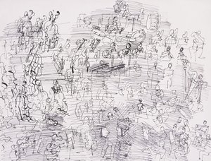 Orchestra by Raoul Dufy
