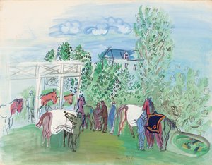 Paddock by Raoul Dufy