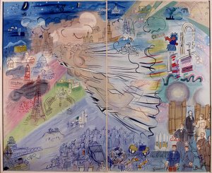 The Electricity Fairy by Raoul Dufy by Raoul Dufy