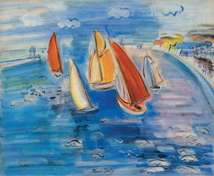 Regattas at Sainte-Adresse
