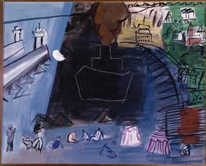 The Black Cargo by Raoul Dufy