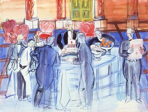 The Buffet by Raoul Dufy