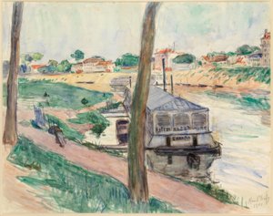 The Houseboat by Raoul Dufy