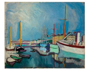 The Port of Le Havre, c.1905-1906 by Raoul Dufy