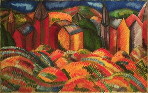 The Red Houses of Sainte-Adresse