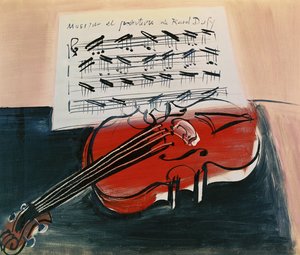 The Red Violin by Raoul Dufy