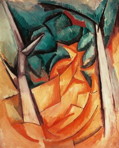 Trees at Estaque by Raoul Dufy