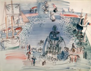 Tribute to Claude Lorrain by Raoul Dufy