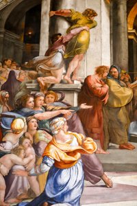 Expulsion of Heliodorus from the Temple (detail)