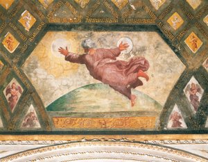 The Creation of the Sun and Moon by Raphael