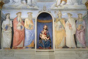 Trinity, Benedictines and Camaldolesi Saints