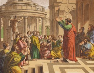 St Paul Preaching at Athens