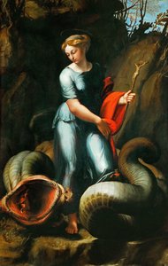 Saint Margaret by Raphael
