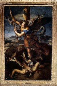 Saint Michael defeating the dragon