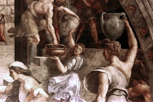 The Fire in the Borgo by Raphael