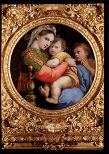 The Madonna of the Chair by Raphael