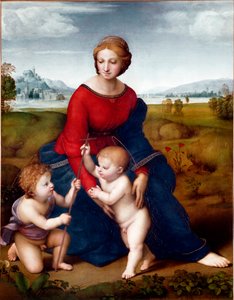 The Virgin in the Prairie or Madonna of the Belvedere