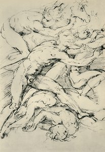 Battle scene, early 16th century by Raffaello Sanzio Raphael