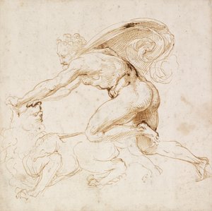 Hercules Overpowering a Lion, c1500-1520